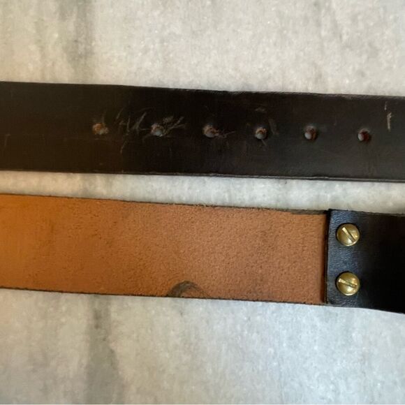 Vintage Tech Ether Guild Two Horses Brass Belt 1975 - Picture 5 of 8